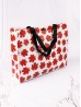 Eco-Friendly Maple Leaf Non-Woven Bag with Button (6 Pcs)